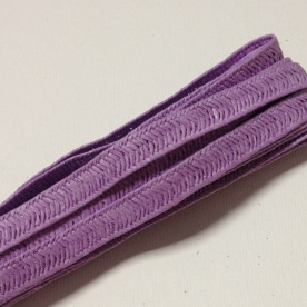 Плетений паперовий шнур, 8 мм, 90 см, колір бузковий