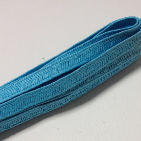 Плетеный бумажный шнур, 8 мм, 90 см, цвет синий