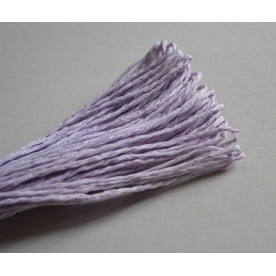 Бумажный шнур однотонный сиреневый, 1,5 мм, 1 м