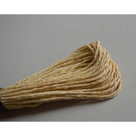 Паперовий шнур однотонний натуральний, 1,5 мм, 1 м
