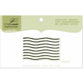 Акриловий штамп Поштовий штемпель, розмір 3,6 * 2,3 см