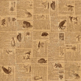 Аркуш паперу KRAFTERIA "Animals", 30 * 30 см, 120 г / м2 від Lesia Zgharda