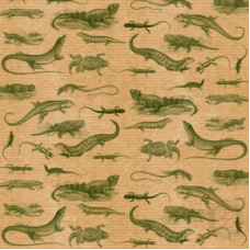 Аркуш паперу KRAFTERIA "Green Lizards", 30 * 30 см, 120 г / м2 від Lesia Zgharda