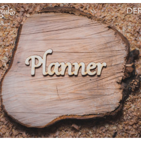 Деревянное украшение "Planner", размер 92*30 мм от Вензлик