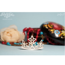 Чіпборда "Корона 2", розмір 37 * 39 мм від Вензелік