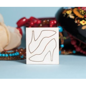 Чипборд "Пара туфелек", размер 37*39 мм от Вензелик