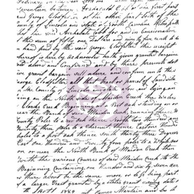 Акриловий штамп Витончені написи En Francais от Prima 