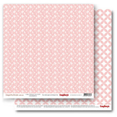 Двусторонняя бумага Класика Розовый Кварц 30,5х30,5 см от ScrapBerry's