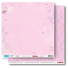 Двусторонняя бумага Розовый Мир 30,5х30,5 см от ScrapBerry's