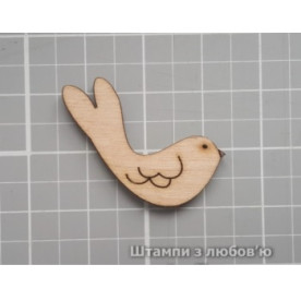 Деревянная фигурка 35*27мм от ScrapStudio