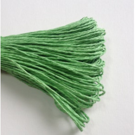 Паперовий шнур однотонний салатовий, 1,5 мм, 1 м