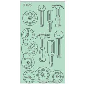 Набор чипбордов, "Инструменты ", 160мм*85мм