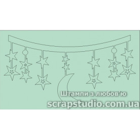 Чіпборд «Мобіль», 114 * 65мм ScrapStudio