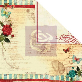 Двосторонній папір для скрапбукінгу Quirky від Prima