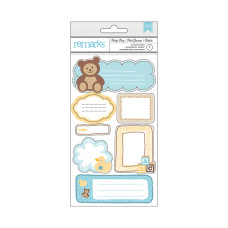 Наклейки Baby Boy Frame, American Crafts