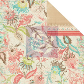 Двосторонній папір для скрапбукінгу Berry Splash від Prima