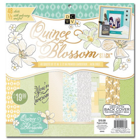 Набір паперу Quince Blossom, 30х30 см, 24 листа від DCWV