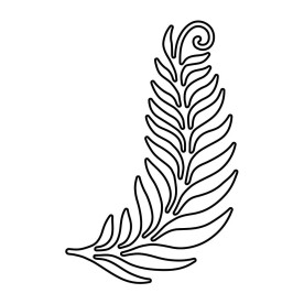 Ніж для вирізання Petite Fern від Dreamweaver 