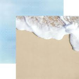 Двосторонній папір Seashore, розмір 30 * 30, 1 шт від Paper House