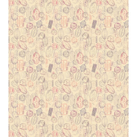 Бумага для декупажа Travel Stamps,1 лист, 35*40 см от Craft Consortium