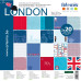Набор бумаги London, 20 листов , 30*30 см от Artemio