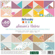 Набор бумаги Season's Colors, 60 листов , 30*30 см от Artemio