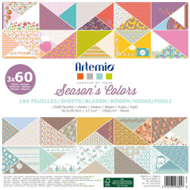 Набір паперу Season's Colors, 60 аркушів, 30 * 30 см від Artemio