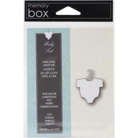 Ніж для вирізання Baby Suit 2 шт від Memory Box