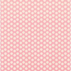 Бумага Baby Pink & Ivory Dot Reverse, 30*30 см от Canvas Corp