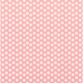 Бумага Baby Pink & Ivory Dot Reverse, 30*30 см от Canvas Corp