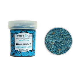 Деко-топпинг кварцовий мікс "Блакитний кварц", 65 г від Фабрика Декору