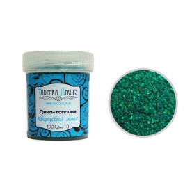 Деко-топпинг кварцовий мікс "Малахіт", 65 г від Фабрика Декору