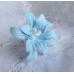 Набор бумажных цветочков "Лилии" голубая, 6 шт от ScrapEgo