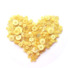 Набор пуговиц "Желтый микс", 40 шт от ScrapEgo