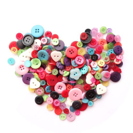 Набор пуговиц "Яркий микс", 40 шт от ScrapEgo