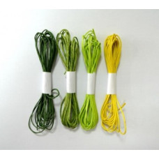 Набор шнуров "Свежая зелень", 4 шт по 3 м от Hobby&You