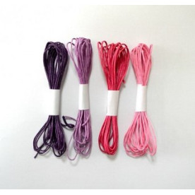 Набір шнурів "Бузковий туман", 4 шт по 3 м від Hobby & You