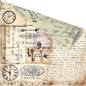 Двусторонняя бумага для скрапбукинга Emperor от Prima