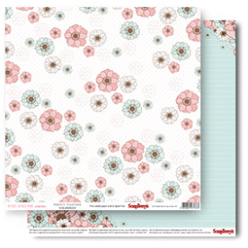 Двосторонній папір Квіти під ногами, 30,5 * 30,5, 190 г / м2 від ScrapBerry's