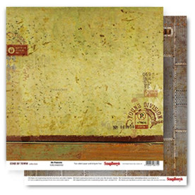 Двосторонній папір Парковка заборонена, 30,5 * 30,5 см від ScrapBerry's