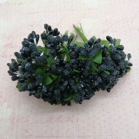 Складні тичинки, Чорний, 12шт/пучок