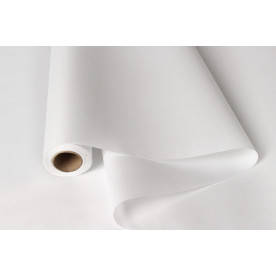 Упаковочная бумага в рулоне, белый тишью, 0,78мх20м, 28 г/м2