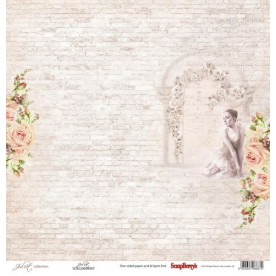 Односторонняя бумага Джульета, 30,5*30,5 см от ScrapBerry's