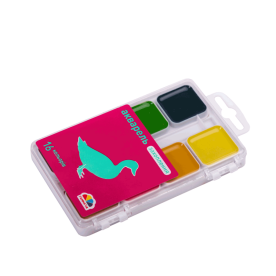 Набір медової акварелі "Захоплення", 16 кол., б/пензлика, пластик, ГАММА