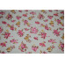 Ткань на клеевой основе Пион на нежно-розовом фоне горошек, 297х210 мм