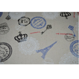 Тканина на клейовий основі Романтик, 297х210 мм