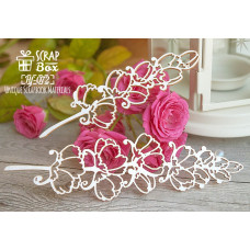 Чіпборд Гілочки квітки (2шт), 145 * 54 мм від Scrapbox