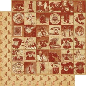 Двосторонній скраппапір Party Line від Graphic 45