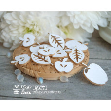 Чіпборд Набір яблучок, 25 * 25 мм від Scrapbox