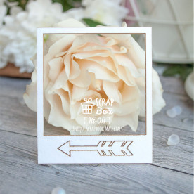 Чипборд Слайд со стрелочкой, 60х70мм, Scrapbox